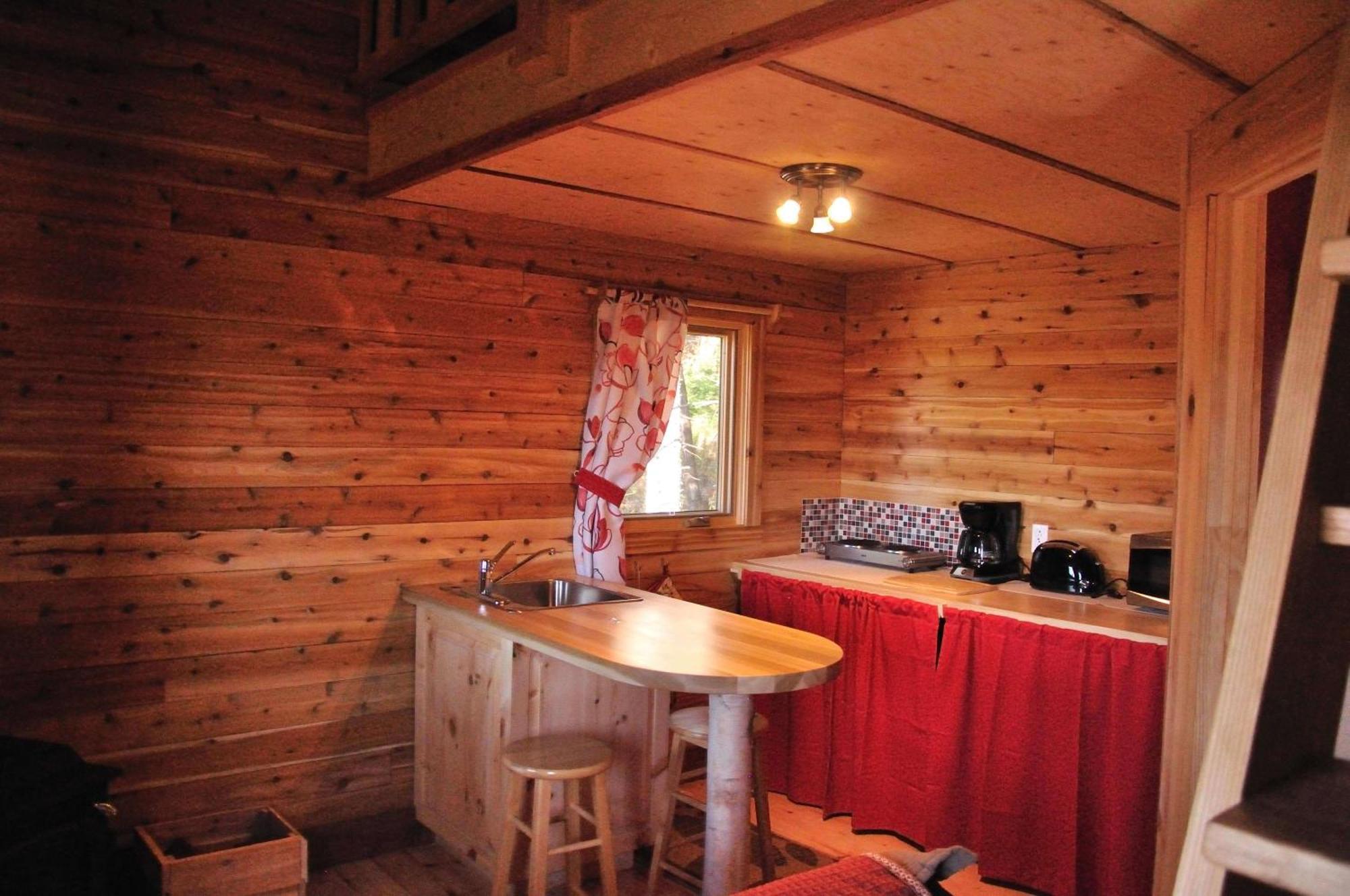 Les Cabanes Du Trappeur Wentworth-Nord Dış mekan fotoğraf