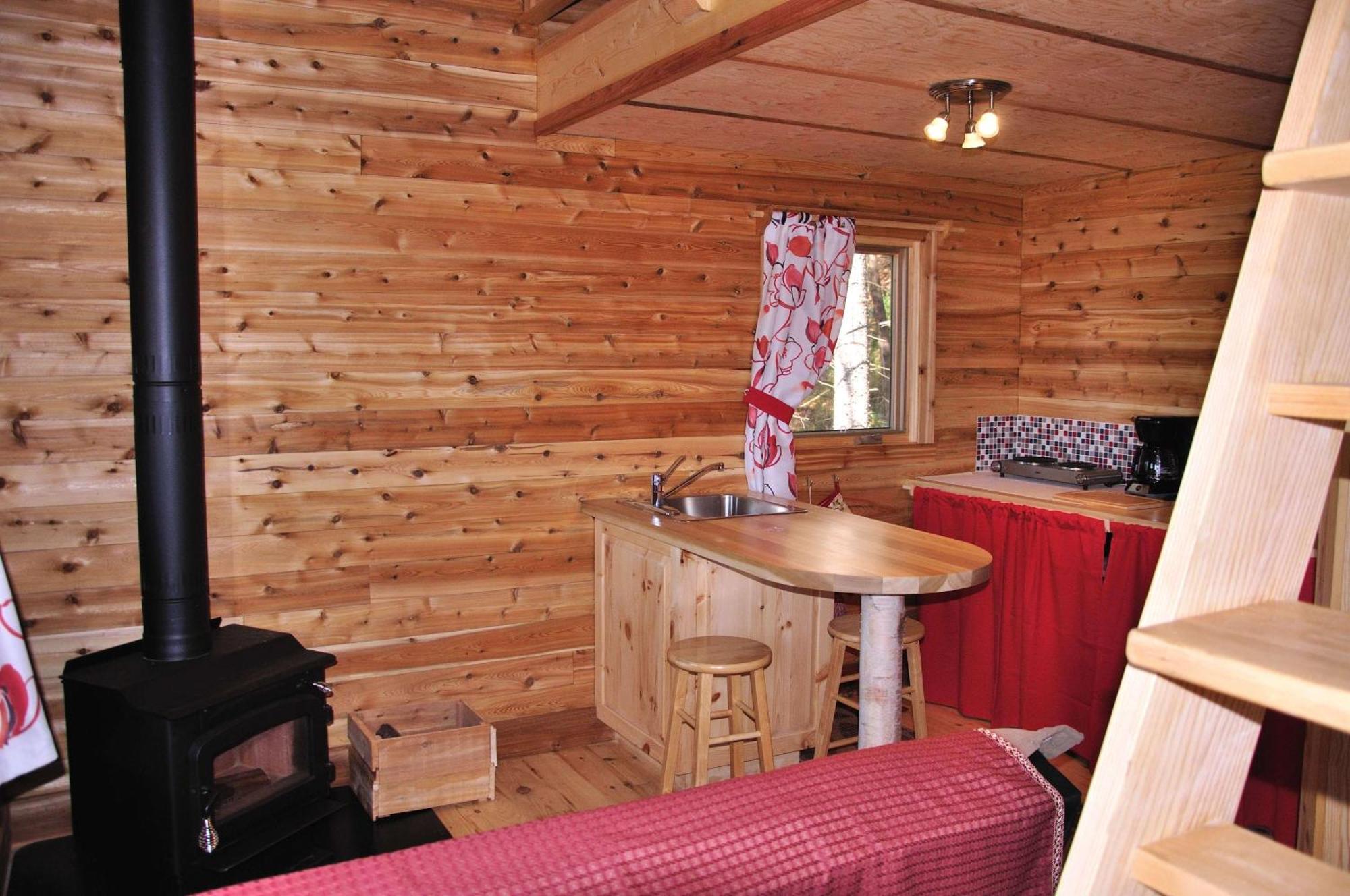Les Cabanes Du Trappeur Wentworth-Nord Dış mekan fotoğraf