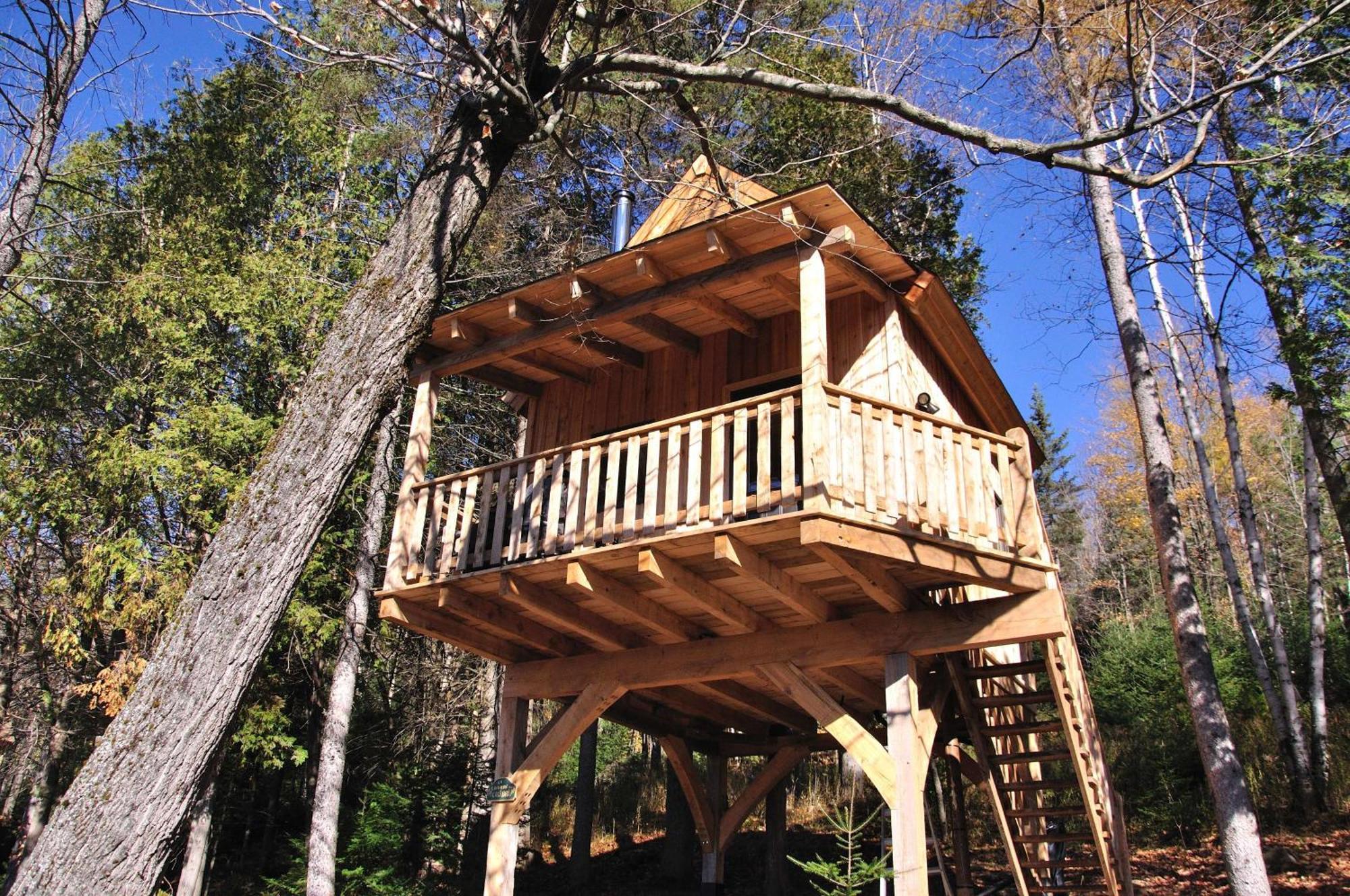 Les Cabanes Du Trappeur Wentworth-Nord Dış mekan fotoğraf
