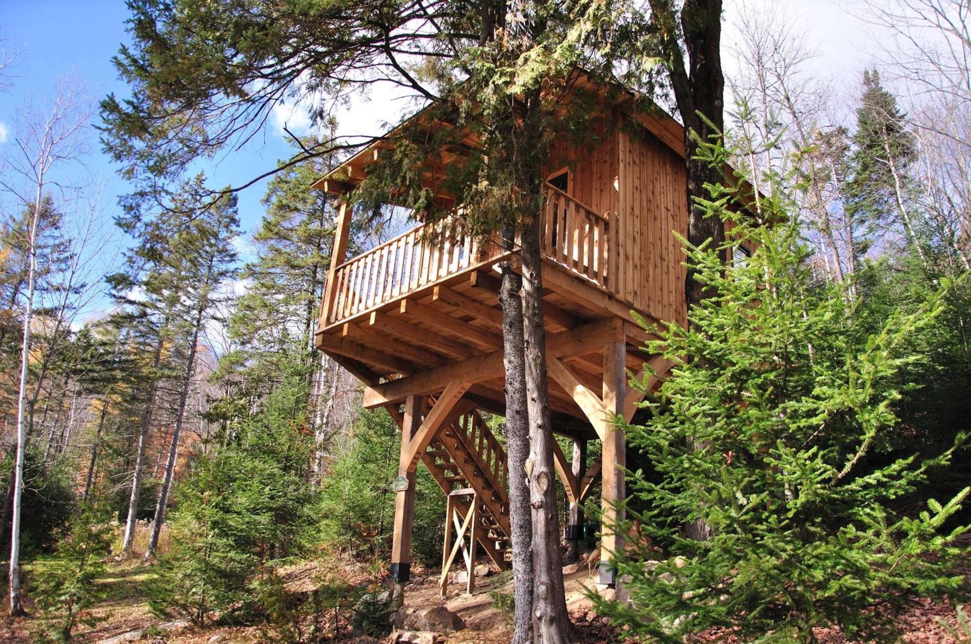 Les Cabanes Du Trappeur Wentworth-Nord Dış mekan fotoğraf