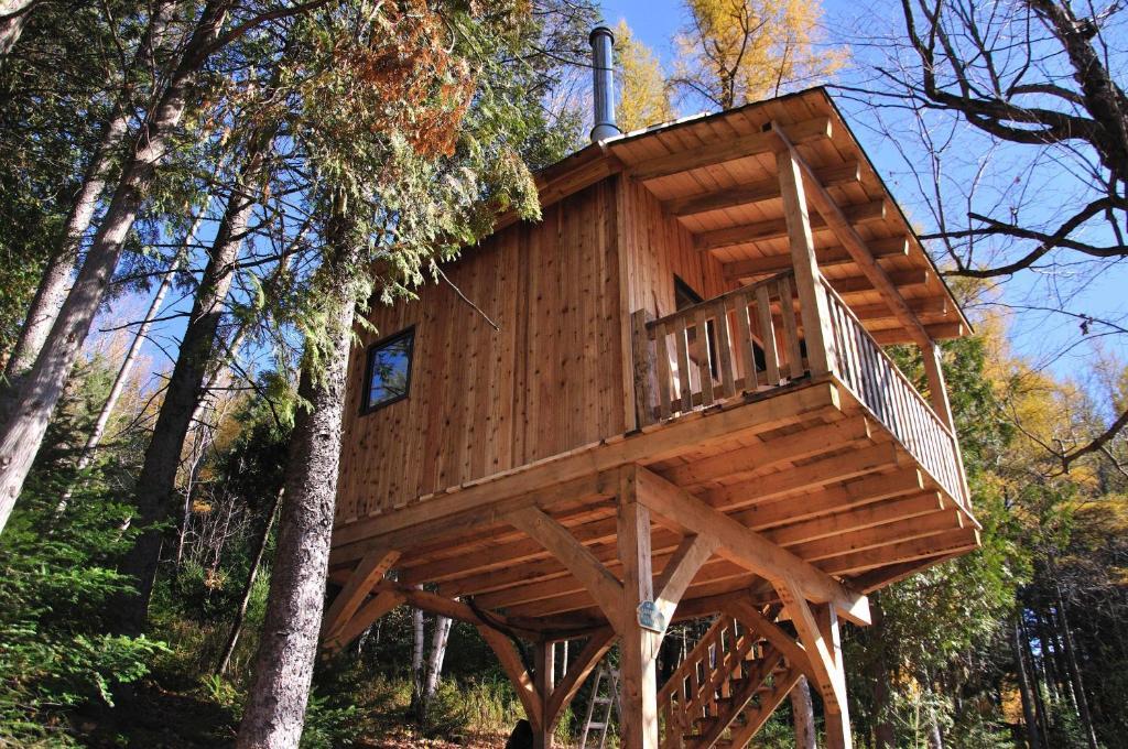 Les Cabanes Du Trappeur Wentworth-Nord Oda fotoğraf